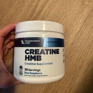 Brand New Transparent Labs blue raspberry